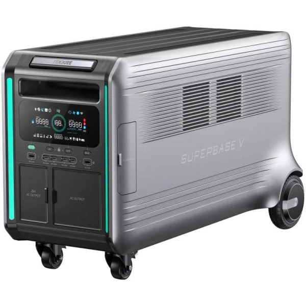 Zendure Powerstation SuperBase V 4600 + 4x Satellitenbatterie 23 kWh